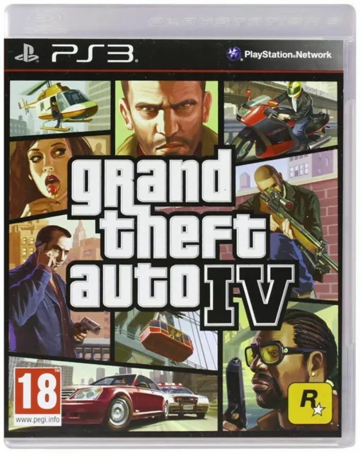 GTA 4 PS3 - Grand Theft Auto IV PRISTINE 1st Class Super FAST and FREE DELIVERY