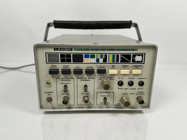LEADER LCG-396 NTSCパターンジェネレーター!!