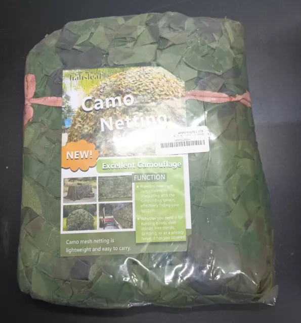 Military Camo Net Camouflage Netting Hunting Camping Woodland Hide Cover 5x50ft