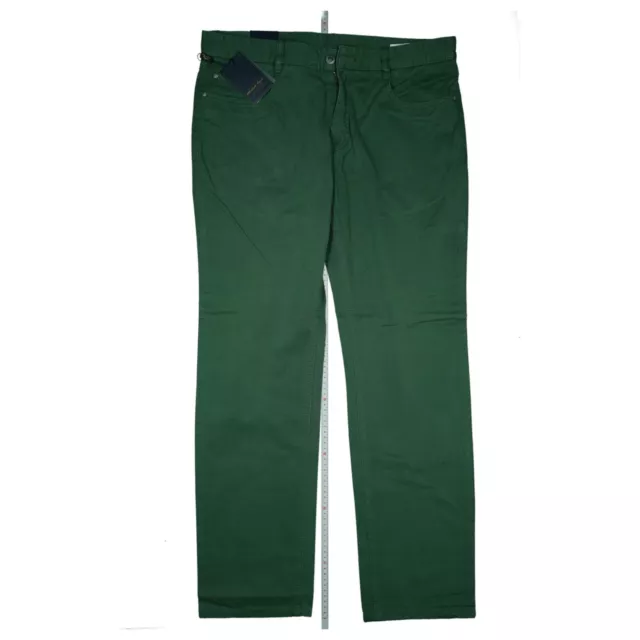 Kigili Jeans Homme Régulier Pantalon Chino Premium Cotton Doux 56 W38 L32 Vert