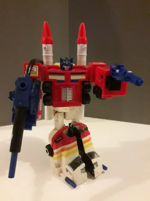 Transformers G2 Sureshot Optimus Europe Authentic  1993 Hasbro /Takara Complete 3