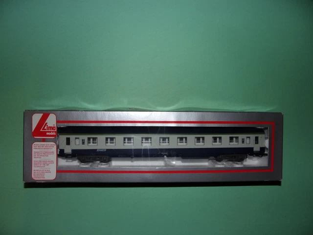 Voiture Couchettes 2ème Classe DEV AO Lima - Échelle HO, 1/87, Neuve, Pour Train Miniature