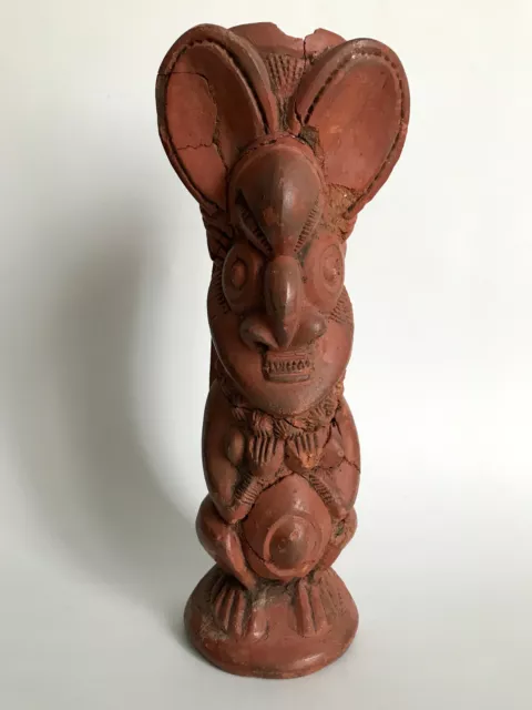 Pipe Bamileke ancienne (Cameroun) terre cuite / african pipe bowl 1940/50 2