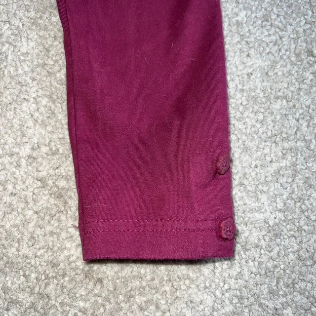 Jojo Maman Bebe Girls Mulberry Leggings Age 5-6 3