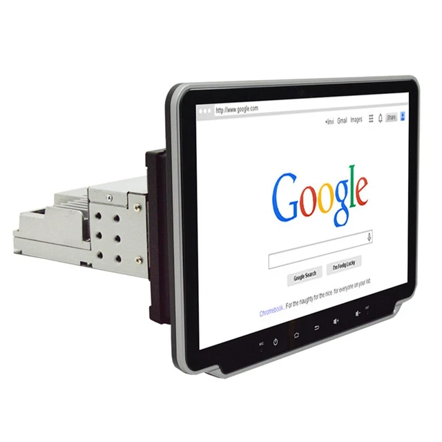 10.1in Touch Screen Single DIN Car Stereo Radio GPS Video MP5 Player Android 9.1