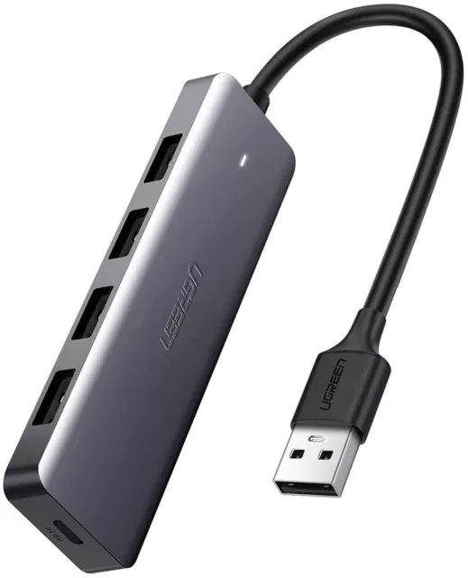 UGREEN HUB USB 3.0 - 4 PUERTOS 5Gbps - CONCENTRADOR -  NUEVO