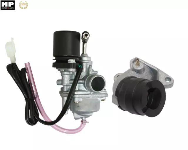 Kit Carburateur  + Starter + Pipe d'Admission PEUGEOT Elyseo 50 Buxy 50