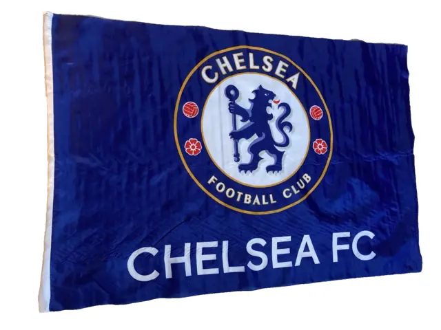 Chelsea fc Official Flag FA Cup League approx 3ft x 2ft