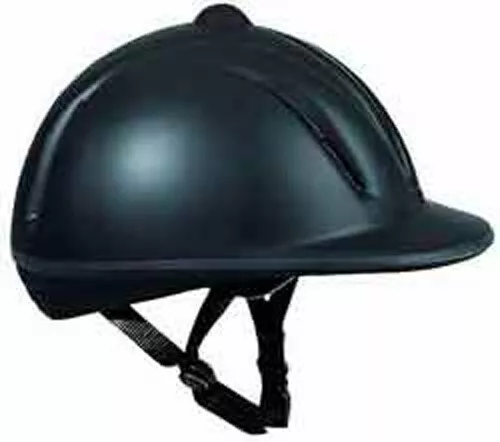 Reithelm Starter HH Neu schwarz matt Kinder Erwachsene Reitkappe Sonderangebot