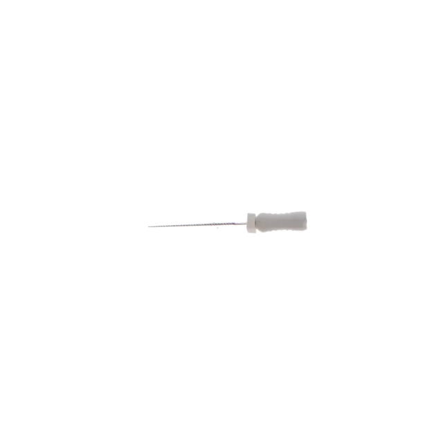 Mani MK2115 K-File Endodontic Files 21mm #15 White Stainless Steel 6/Pk