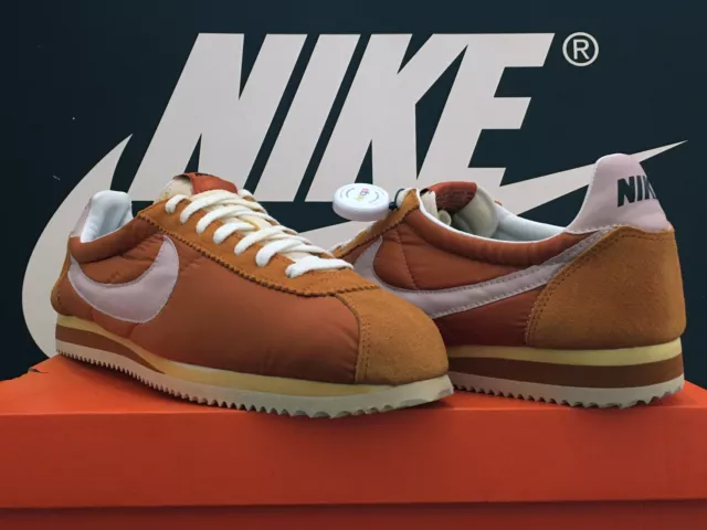 Nike cortez nylon shop arancione