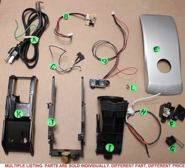 KEURIG VUE V700 COFFEE MAKER replacement parts 8.39 PicClick UK
