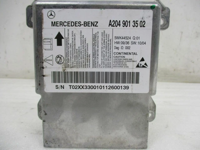 CONTROL AIRBAG CONTROL Unit Mercedes-Benz (W204) C 220 CDI £25.45 ...
