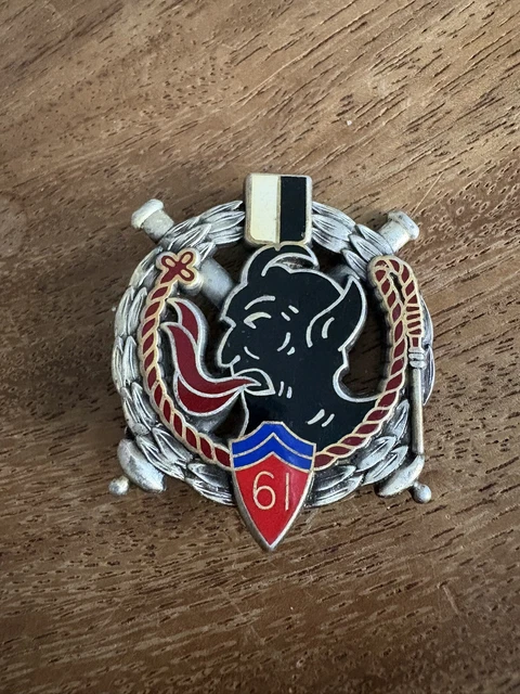 Insigne Miniature 14 Mm - 24° RA Aigle Impérial Artillerie - Époque Napoléon - ORIGINAL