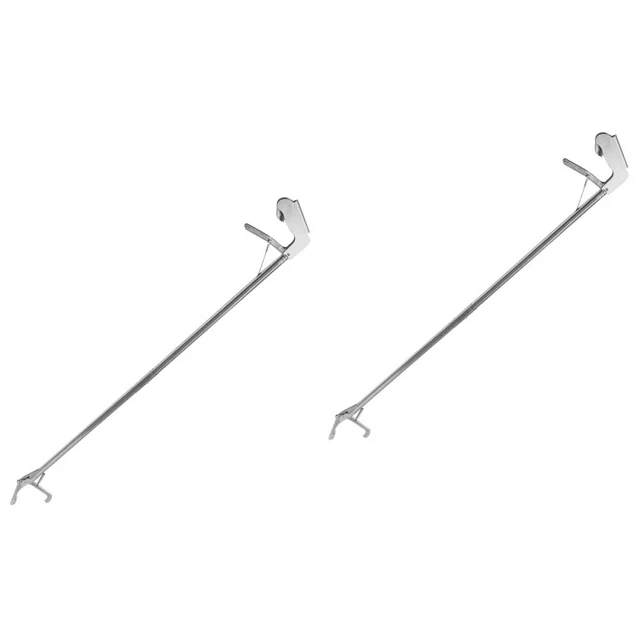 2 pz utile clip cattura serpenti pieghevole morsetto cattura serpenti strumento bastone serpente e