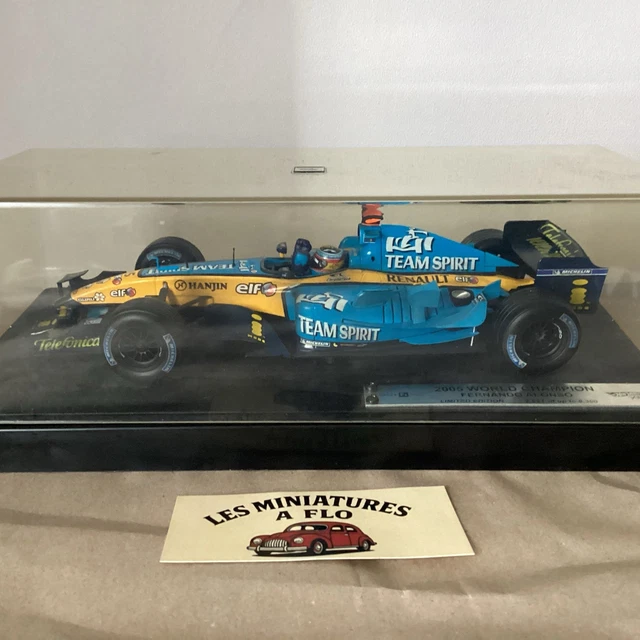 Hot Wheels Racing 1/18 – Renault R25 De Fernando Alonso (2004) – Occasion
