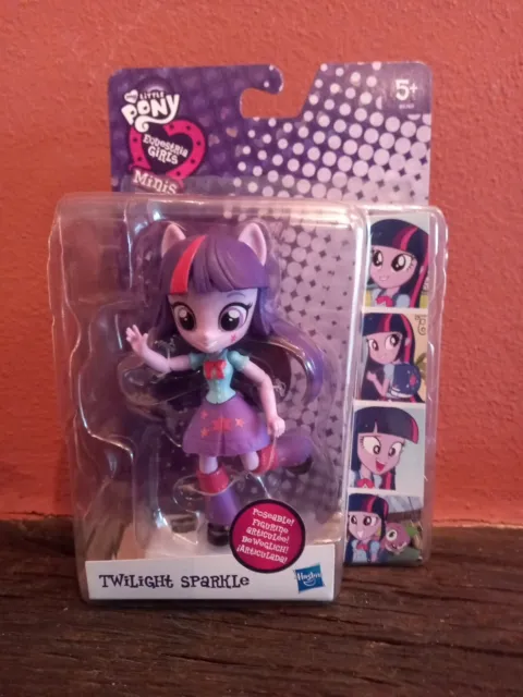 Twilight Sparkle My Little Pony Equestria Girls Mini Minis Doll box figura 2015
