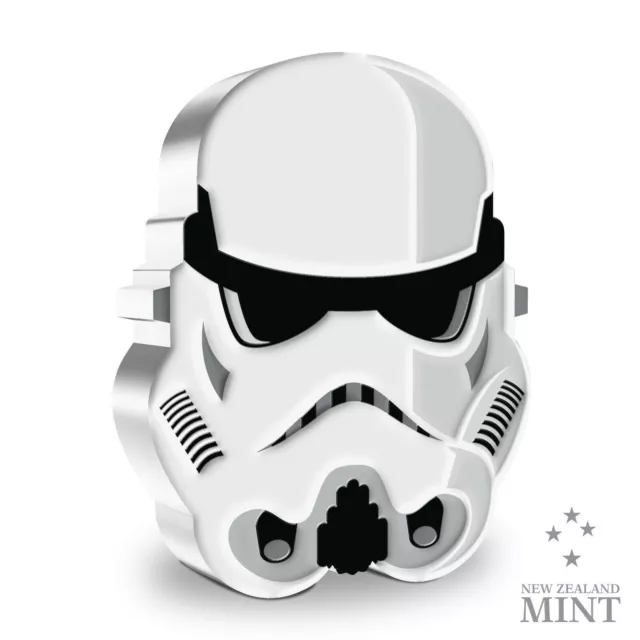 The Faces of the Empire Imperial Stormtrooper 1oz Silver Coin Niue 2021