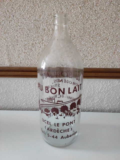 Bouteille De Lait Au bon lait Ardèche