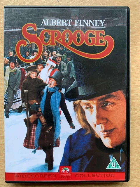 Scrooge DVD 1970 Charles Dickens Christmas Carol Movie Classic w/ Albert Finney