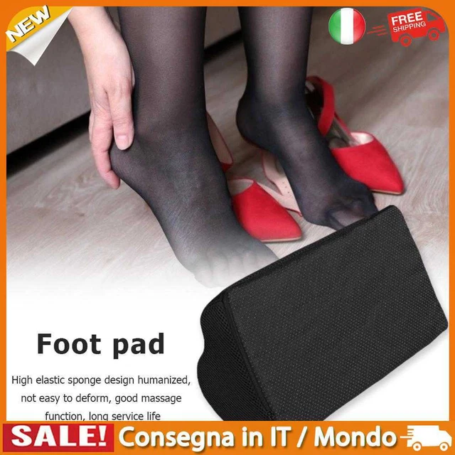 IT Portable Travel Footrest Foot Rest Pillow for Travel Massage Relaxing Cushion