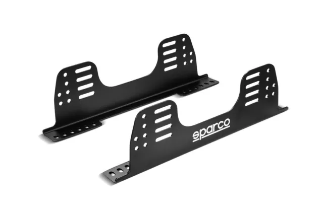 SPARCO Long Steel Seat Side Mounts FIA Compliant 460mm in length
