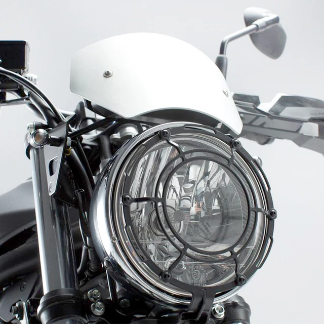 Parabrezza SW-Motech deflettore argento per Suzuki SCT.05.670.10300/S NUOVO!
