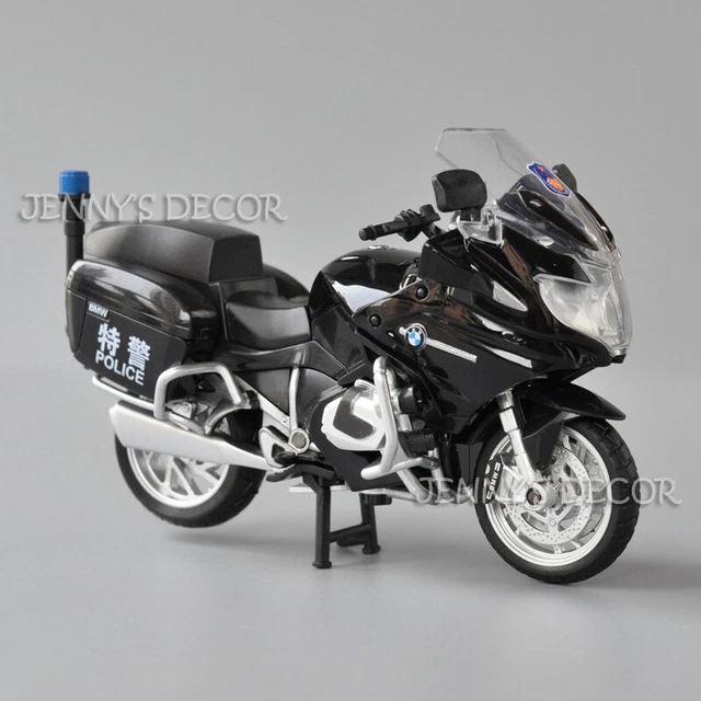 118 SCALE DIECAST Motorcycle Model Toys BMW R1250 RT Police Street