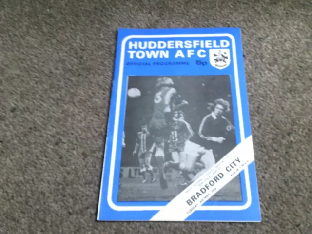 1976 West Riding Senior Cup Semi Final Replay Huddersfield Town V Bradford City