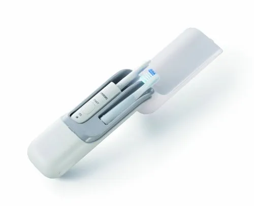 New Omron Portable Sonic Toothbrush Mediclean White HT-B601-W