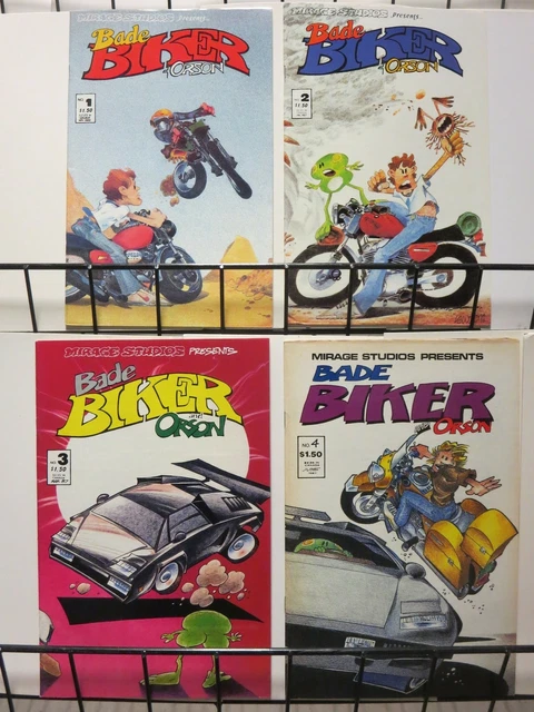 Bade Biker & Orson (Mirage) 1-4  Uneasy Riders!