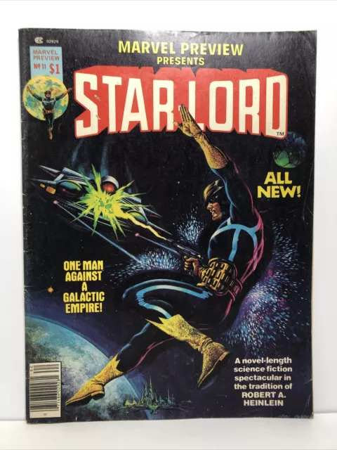 “Star lord” Marvel Preview Presents Vol.1 No.11 Star-Lord Summer 1977 Very Good