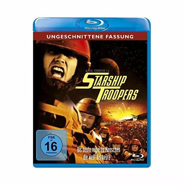 Blu-ray Neuf - Starship Troopers-Ungeschnittene Fassung