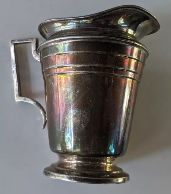 Vintage Sterling Silver Creamer Dispenser Cup  96g Total