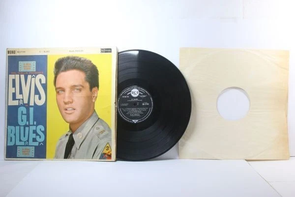 Elvis Presley G.I. Blues UK(英)盤 LP Mono Elvis Presley G.I. Blues UK(英)盤 LP Mono Elvis Presley