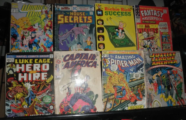 Silver Age, Bronze Age Reader lot - 8 comics