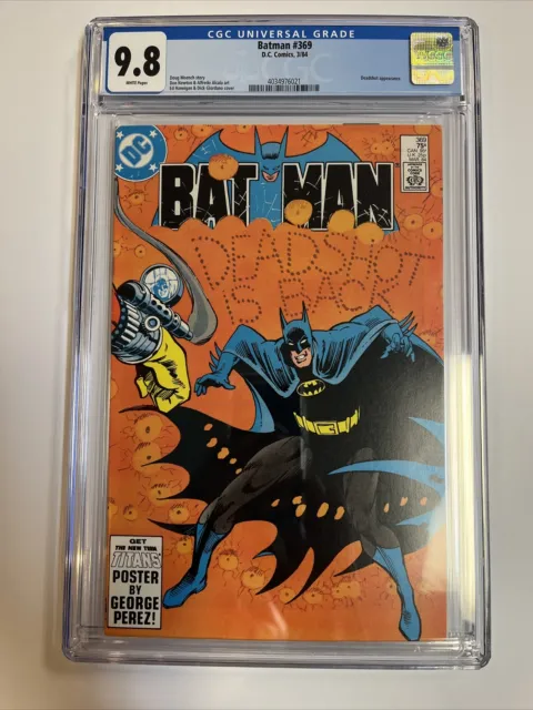 Batman (1984) #369 (CGC 9.8 WP) Doug Moench Story | Deadshot App