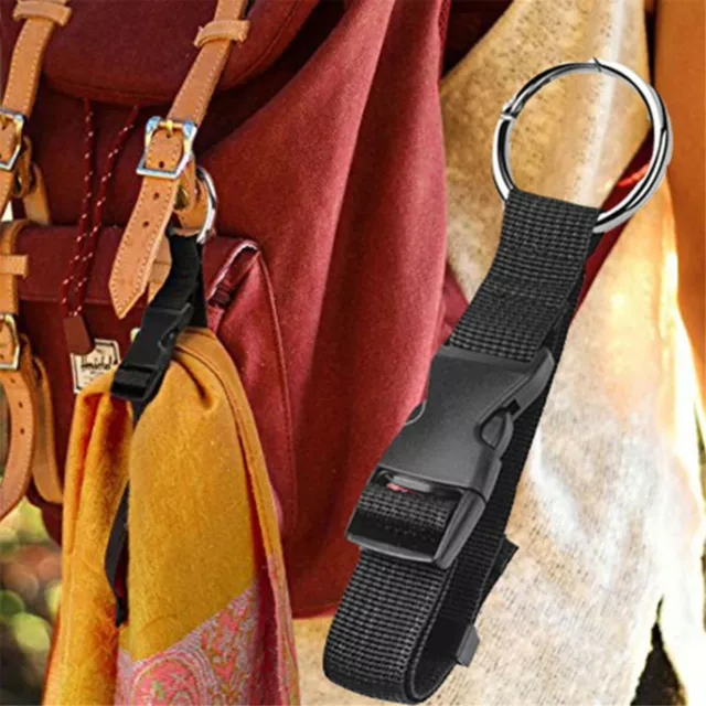 Anti-theft Luggage Strap Jacket Holder Gripper Add Bag Handbag Clip Use to Carry