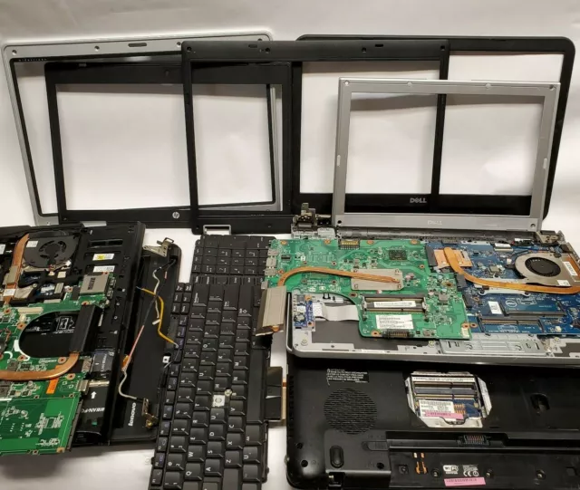 Mix Match Laptop Motherboards W/ CPUs Some Screens Trem Bezels Keypads Not Scrap Mix Match Laptop Motherboards W/ CPUs Some Screens Trem Bezels Keypads Not Scrap