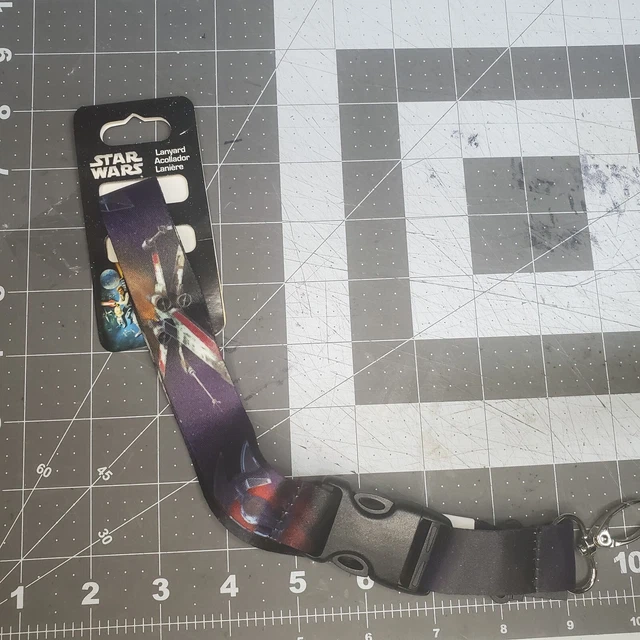 Star Wars Lanyard Millennium Falcon X-Wing Plasticolor New