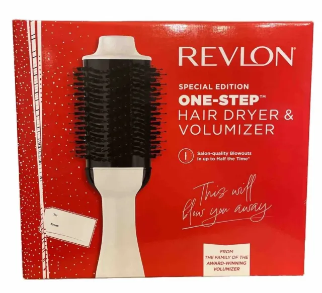 Revlon One-Step Volumizer 4.25” Ceramic Hair Dryer And Hot Air Brush