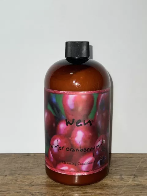 WEN  WINTER CRANBERRY MINT Cleansing Hair Conditioner Shampoo 16 Oz NEW NO PUMP