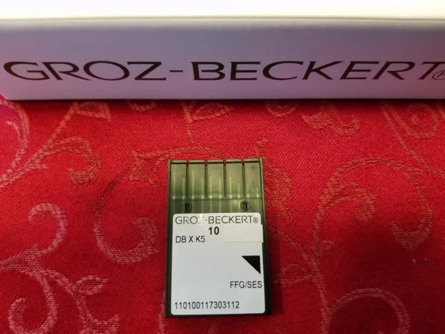 Groz-Beckert Sewing Needles DBxK5 Embroidery Machines Brother SWF,Tajima PK SIZE