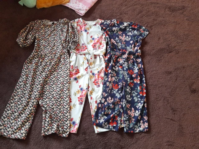 Girls Next Age 9 Years Jumpsuits Bundle X3 Excellent Condition
