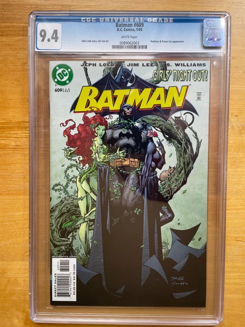 Batman #609 CGC 9.4 NM (DC 2003) 1st Thomas Elliot HUSH! Near Mint White Pages