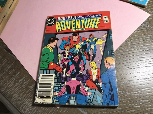 500th Issue! All Legion Stories Mini Comic Blue Ribbon Digest 1983 #500 Vol. 48