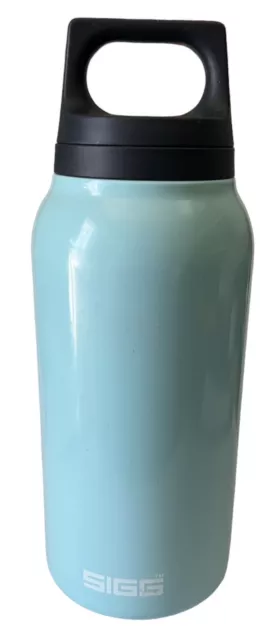 Sigg Light Green/Blue Thermo Bottle with Removable Tea Leaf Strainer