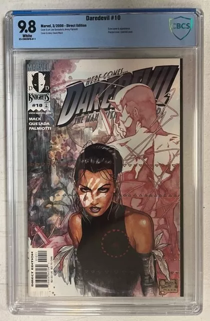 Daredevil 10 Cbcs 9.8 1St Echo Cover & Origin Maya Lopez 1St Print Marvel 2000