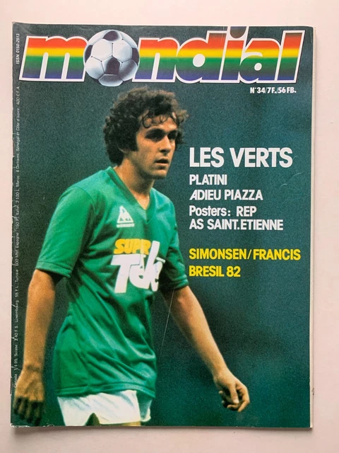 26 novembre 1980 à Hambourg. Huitième de finale aller de la Coupe de l'UEFA. AS Saint Etienne bat le Hambourg SV 5-0. Buts : Hartwig (csc)., Platini (2) Larios,.Zimako