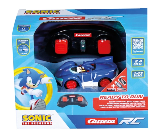 CARRERA RC SONIC 370430022 - Team Sonic Racing Mini RC - Sonic With (US ...